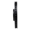 613-73069L Slotted Brake Rotor [Black], 2012-2015 Audi/Volkswagen, Position: Front Left - image 3