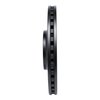 613-73069R Slotted Brake Rotor [Black], 2012-2015 Audi/Volkswagen, Position: Front Right - image 3