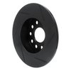 613-74031L Slotted Brake Rotor [Black], Fits Select Multiple Makes/Models, Position: Rear Left - image 4