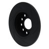 613-74033L Slotted Brake Rotor [Black], 2010-2019 Audi/Volkswagen, Position: Rear Left - image 4