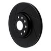 613-74053L Slotted Brake Rotor [Black], Fits Select Multiple Makes/Models, Position: Front Left - image 2