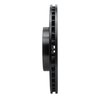 613-74053L Slotted Brake Rotor [Black], Fits Select Multiple Makes/Models, Position: Front Left - image 3