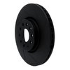 613-74053R Slotted Brake Rotor [Black], Fits Select Multiple Makes/Models, Position: Front Right - image 2