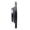 613-75021D Slotted Brake Rotor [Black], 2007-2021 Lexus/Toyota/Scion, Position: Rear Left - image 2