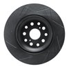 613-75022D Slotted Brake Rotor [Black], 2007-2021 Lexus/Toyota/Scion, Position: Rear Right - image 4