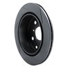 613-76014L Slotted Brake Rotor [Black], 1982-1985 Lexus/Toyota/Scion, Position: Rear Left - image 4