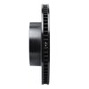 613-76136L Slotted Brake Rotor [Black], Fits Select Lexus/Toyota/Scion, Position: Front Left - image 2