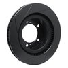 613-76136R Slotted Brake Rotor [Black], Fits Select Lexus/Toyota/Scion, Position: Front Right - image 3