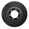 613-92064L Slotted Brake Rotor [Black], 2012-2018 GM, Position: Front Left - image 1