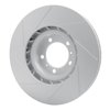 614-02057D GEOSPEC Slotted Rotor [Coated], 2010-2013 Porsche, Position: Left Front - image 3