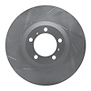 614-02084D GEOSPEC Slotted Rotor [Coated], 2014-2020 Porsche, Position: Left Front - image 1