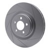614-39019 GEOSPEC Slotted Rotor [Coated], 2005-2020 Mopar, Position: Front - image 2