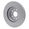 614-46060D GEOSPEC Slotted Rotor [Coated], 2015-2019 GM, Position: Right Front - image 4