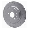 614-47046 GEOSPEC Slotted Rotor [Coated], 2014-2014 GM, Position: Rear - image 2