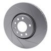 614-65013 GEOSPEC Slotted Rotor [Coated], 1999-2002 GM, Position: Front - image 2