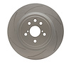 614-75040D GEOSPEC Slotted Rotor [Coated], Fits Select Lexus/Toyota/Scion, Position: Rear Left - image 1