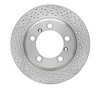 620-02044 Drilled Brake Rotor, Fits Select Porsche, Position: Rear