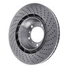 620-02047D Drilled Brake Rotor, 2007-2013 Porsche, Position: Rear Left - image 4
