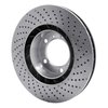 620-02051D Drilled Brake Rotor, Fits Select Porsche, Position: Left Front - image 4