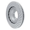 620-02063D Drilled Brake Rotor, 2010-2021 Porsche, Position: Rear Left - image 4