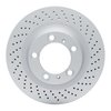 620-02072D Drilled Brake Rotor, 2012-2016 Porsche, Position: Rear Right - image 1