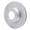 620-02109D Drilled Brake Rotor, Fits Select Porsche, Position: Rear Right - image 2