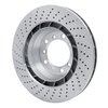 620-02109D Drilled Brake Rotor, Fits Select Porsche, Position: Rear Right - image 4