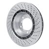 620-02110D Drilled Brake Rotor, Fits Select Porsche, Position: Rear Left - image 4