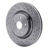 620-13041 Drilled Brake Rotor, 2018-2021 Subaru, Position: Front - image 2