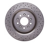 620-20016 Drilled Brake Rotor, 2000-2006 Jaguar, Position: Front - image 1