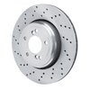 620-31091D Drilled Brake Rotor, 2008-2013 BMW, Position: Rear Left - image 2