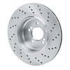 620-31091D Drilled Brake Rotor, 2008-2013 BMW, Position: Rear Left - image 4