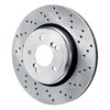 620-31092D Drilled Brake Rotor, 2008-2013 BMW, Position: Rear Right - image 2