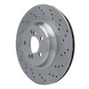 620-31126D Drilled Brake Rotor, 2015-2020 BMW, Position: Rear Right - image 2