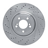 620-31127D Drilled Brake Rotor, 2015-2020 BMW, Position: Rear Left - image 1