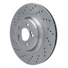 620-31127D Drilled Brake Rotor, 2015-2020 BMW, Position: Rear Left - image 2