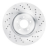 620-31128D Drilled Brake Rotor, 2015-2020 BMW, Position: Right Front - image 1