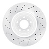 620-31129D Drilled Brake Rotor, 2015-2020 BMW, Position: Left Front - image 1