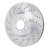 620-31129D Drilled Brake Rotor, 2015-2020 BMW, Position: Left Front - image 2