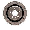 620-52019 Drilled Brake Rotor, 2005-2008 GM, Position: Rear - image 1