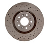 620-54055 Drilled Brake Rotor, 2005-2006 Ford/Lincoln/Mercury/Mazda, Position: Rear - image 1