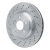 620-63061 Drilled Brake Rotor, 2003-2012 Mercedes-Benz, Position: Rear - image 2