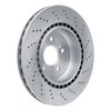 620-63061 Drilled Brake Rotor, 2003-2012 Mercedes-Benz, Position: Rear - image 4