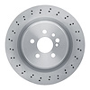 620-63069 Drilled Brake Rotor, 2005-2006 Mercedes-Benz, Position: Rear - image 1