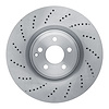 620-63097 Drilled Brake Rotor, 2012-2018 Mercedes-Benz, Position: Front