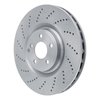 620-63097 Drilled Brake Rotor, 2012-2018 Mercedes-Benz, Position: Front - image 2