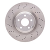 620-63098 Drilled Brake Rotor, 2012-2020 Mercedes-Benz, Position: Front
