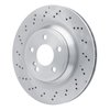 620-63102 Drilled Brake Rotor, 2013-2020 Mercedes-Benz, Position: Rear - image 2