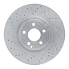 620-63105 Drilled Brake Rotor, 2013-2020 Mercedes-Benz, Position: Front