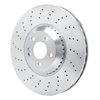 620-63178 Drilled Brake Rotor, Fits Select Mercedes-Benz, Position: Front - image 2